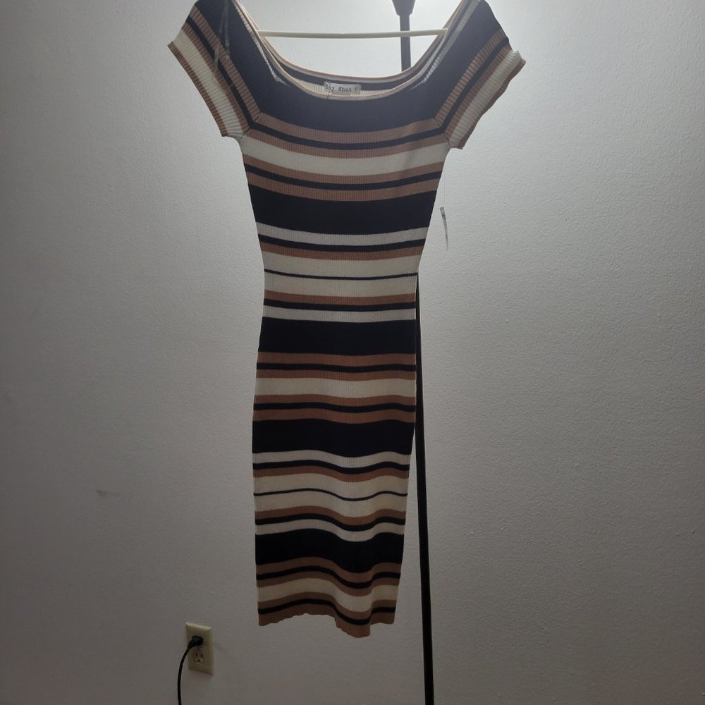 Colorblock Bodycon Dress - Picture 6 of 6